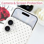Polka Dot Phone Case for iPhone 17 6.3 inch