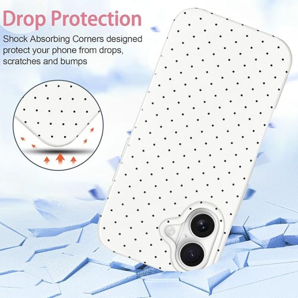 Polka Dot Phone Case for iPhone 17 6.3 inch